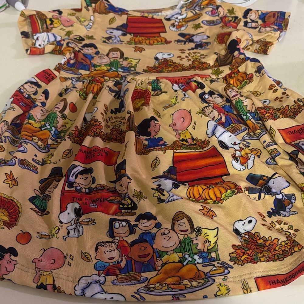 BAMBOO Kids Casual Dress - Floral Delight - Picture 2 of 4